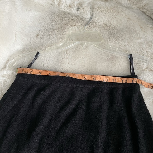 VTG Carole Little Wool Blend Knit Skirt - Picture 4 of 8